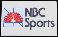 1960s NBC Sports Press Badge Lapel Pin 