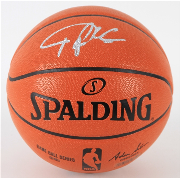 2020s Giannis Antetokounmpo Milwaukee Bucks Signed Basketball (JSA/Giannis Hologram)