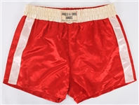 1960's Muhammad Ali World Heavyweight Champion Angelo & Chris Dundee Training Worn Trunks (MEARS LOA/Wali Muhammad LOA)