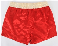 1960's Muhammad Ali World Heavyweight Champion Angelo & Chris Dundee Training Worn Trunks (MEARS LOA/Wali Muhammad LOA)