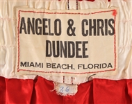 1960's Muhammad Ali World Heavyweight Champion Angelo & Chris Dundee Training Worn Trunks (MEARS LOA/Wali Muhammad LOA)