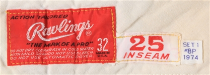 1974 San Francisco Giants Road Uniform Pants (MEARS LOA)