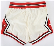 1982-85 Rod Higgins Chicago Bulls Game Worn Home Uniform Shorts (MEARS LOA)