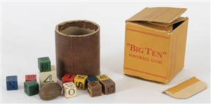 1920s Big Ten Football Game by Sanwah Keen Game Co. w/ Original Box