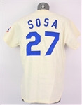 1976 Elias Sosa Los Angeles Dodgers Signed Game Worn Home Jersey (MEARS A10/JSA)