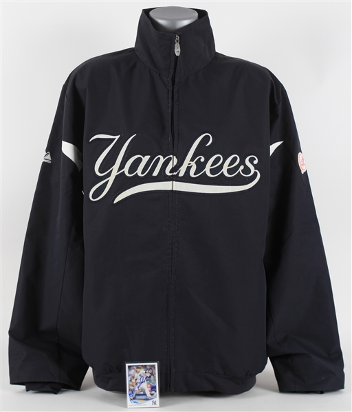 2012 David Phelps New York Yankees Team Jacket (MEARS LOA/MLB Hologram/Steiner)