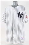 2003 David Wells New York Yankees Signed Home Jersey (MEARS LOA/Brian Schneider LOA & PSA/DNA)