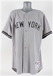 2011 (September 1) Robinson Cano New York Yankees Game Worn Road Jersey (MEARS A10/MLB Hologram/Steiner)