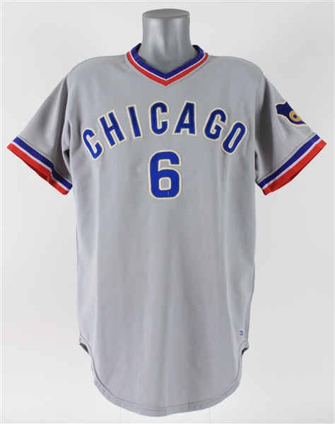 1972 Pete Reiser Chicago Cubs Game Worn Road Jersey (MEARS LOA) One Year Only Style