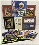 1970s-2000s Green Bay Packers Glassware, Photos, Pennants, Game Day Programs and more (Lot of 65+)