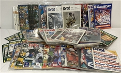 1970s-2000s Green Bay Packers Glassware, Photos, Pennants, Game Day Programs and more (Lot of 65+)