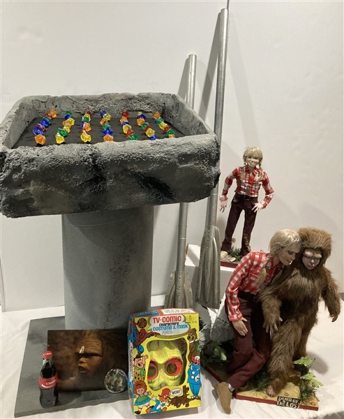 1974-1976 Land of the Lost Convention Props and 1:1 Kathy Coleman Dolls
