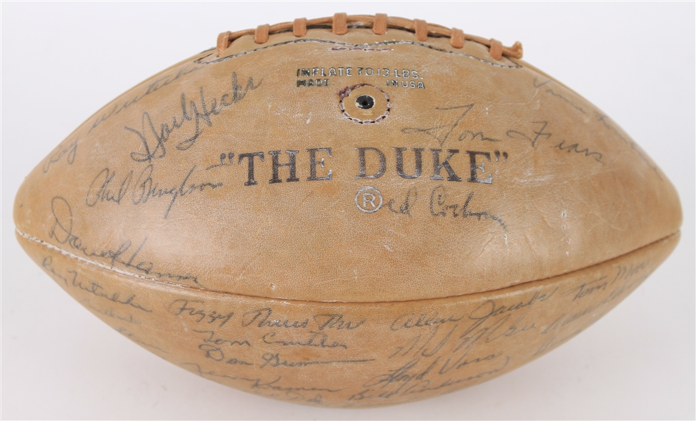 1965 World Champion Green Bay Packers Team Signed ONFL Rozelle Football w/ 45+ Signatures Including Vince Lombardi, Bart Starr, Ray Nitschke, Paul Hornung & More (JSA)