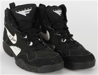 1993-94 AC Green Phoenix Suns Signed Nike Air Flight Game Worn Sneakers (MEARS LOA/JSA)