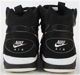 1993-94 AC Green Phoenix Suns Signed Nike Air Flight Game Worn Sneakers (MEARS LOA/JSA)