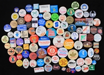 1980s Pinback Buttons Including Pepsi, IBM, Coca Cola and more (Lot of 80+)