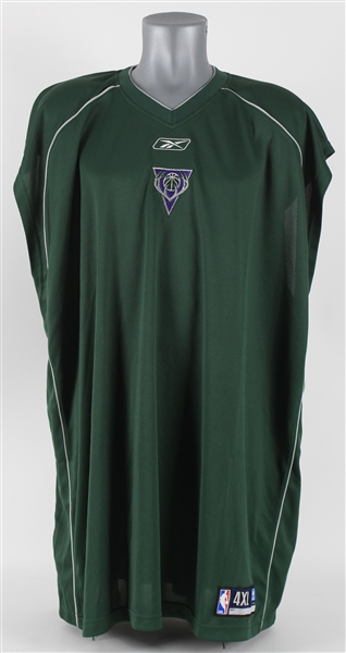 2001-06 Milwaukee Bucks Warm Up Vest (MEARS LOA)