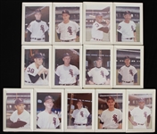 1952-63 Chicago White Sox 3.5" x 5" Framed Player Photos - Lot of 13