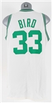 1986-87 Larry Bird Boston Celtics Game Worn Home Jersey (MEARS A10)