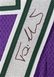 2002-03 Toni Kukoc Milwaukee Bucks Signed Game Worn Road Jersey (MEARS A10/JSA)