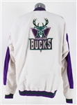 1994-95 Milwaukee Bucks #8 Warm Up Jacket (MEARS LOA)