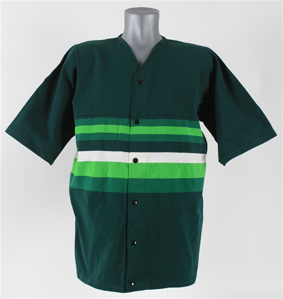 1976-82 Brian Winters Milwaukee Bucks Shooting Shirt (MEARS LOA)