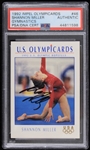 1992 Shannon Miller Impel Olympics #46 Signed Trading Card (PSA/DNA Slabbed)