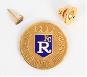 1980 Kansas City Royals World Series 1" Press Pin