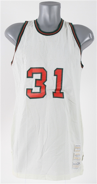 1972-73 Chuck Terry Milwaukee Bucks Home Jersey (MEARS LOA)