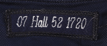 2007 Billy Hall Milwaukee Brewers Game-Worn Jersey (MEARS LOA)