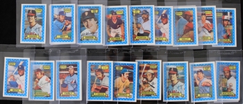 1974 Kellogg's 3-D Super Star Trading Cards (Lot of 42)