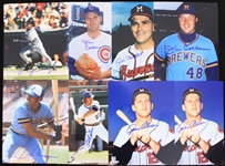 2000s Milwaukee Braves & Brewers Signed 8" x 10" Photos - Lot of 19 w/ Cecil Cooper, Mike Caldwell, Jeromy Burnitz, Jeff Cirillo & More (JSA)