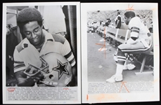 1978 Tony Dorsett Dallas Cowboys 7x9 Press Photos (Lot of 2)