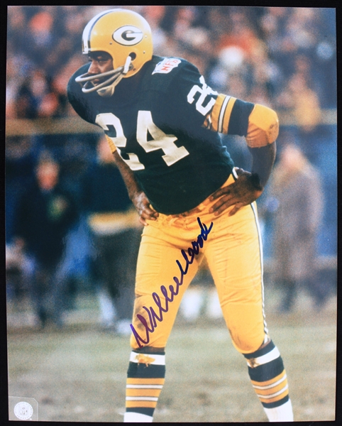 1990s Willie Wood Green Bay Packers Signed 8" x 10" Photo (JSA)