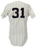 1974 circa New York Yankees Organizational Game Worn Home Jersey (MEARS LOA)