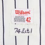 1974 circa New York Yankees Organizational Game Worn Home Jersey (MEARS LOA)