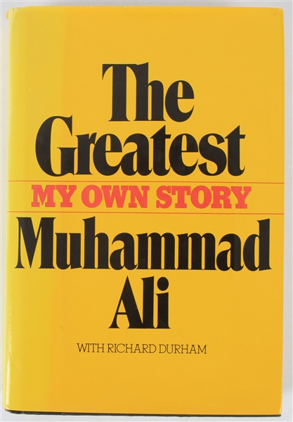 1980 Muhammad Ali World Heavyweight Champion Signed The Greatest Hardcover Book (JSA)