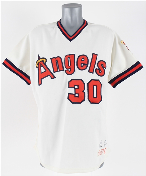1979-84 Nolan Ryan California Angels Signed Jersey (MEARS LOA/JSA)