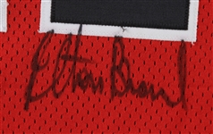 1999-2000 Elton Brand Chicago Bulls Signed Road Jersey (MEARS LOA/JSA) Rookie Season
