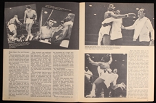 1964 Muhammad Ali World Heavyweight Champion Signed Publication Pages - Lot of 2 