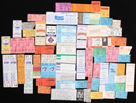 1960s-2000s Baseball Football Basketball Minor Leagues Ticket Stubs Collection - Lot of 71