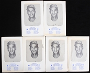 1972 Chicago Cubs MLB Photo Packs - Lot of 6 w/ 12 Player Photos Each Including Ernie Banks, Ron Santo, Fergie Jenkins & More 