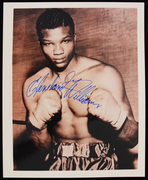 1990s Cleveland Williams Heavyweight Title Contender Signed 8" x 10" Photo (JSA)