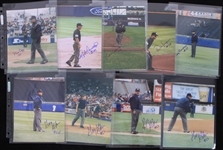 2000's MLB Umpires Signed 8 x 10 Photo Collection - Lot of 60 w/ Joe West, Eric Gregg, Jim Joyce, Tony Randazzo & More