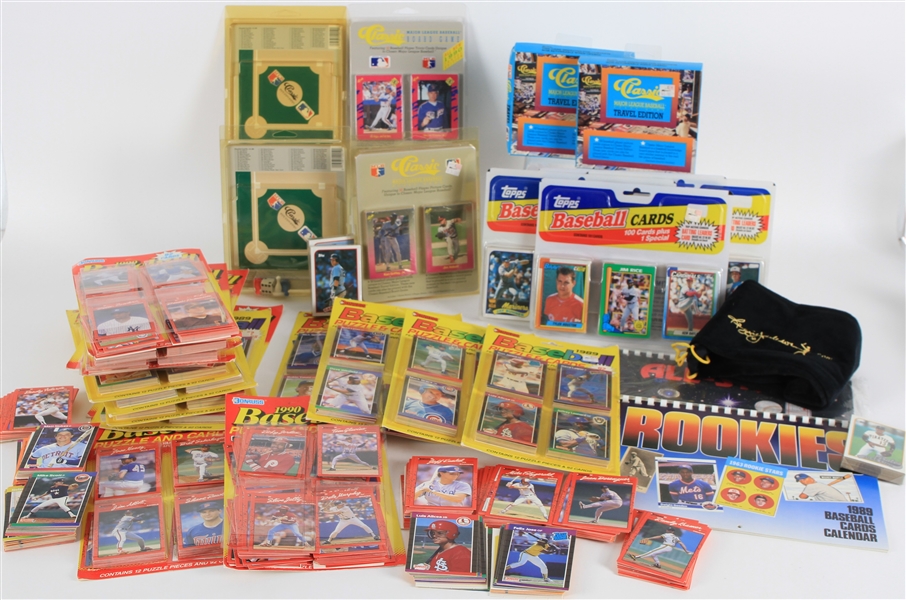 1980s-90s Baseball Trading Cards & Memorabilia Collection - Lot of 2,000+