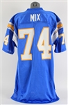 2000 Ron Mix San Diego Chargers Signed 40th Anniversary Event Worn Jersey (MEARS LOA & PSA/DNA(