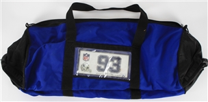 2007-14 Anthony Spencer Dallas Cowboys Team Equipment Bag (MEARS LOA/Steiner)