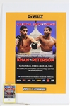 2011 Amir Khan vs. Lamont Peterson Capital Showdown 20x30 Poster w/ Staff Event Pass 