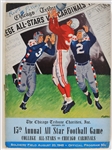 1948 Chicago Cardinals vs College All Stars Soldier Field Game Program