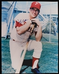 1990s Johnny Callison Philadelphia Phillies Signed 16" x 20" Photo (JSA)